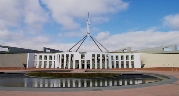 Mitchell Giurgola and Thorp, Romaldo Giurgola, Richard Thorp, Parliament House, Canberra, Australia